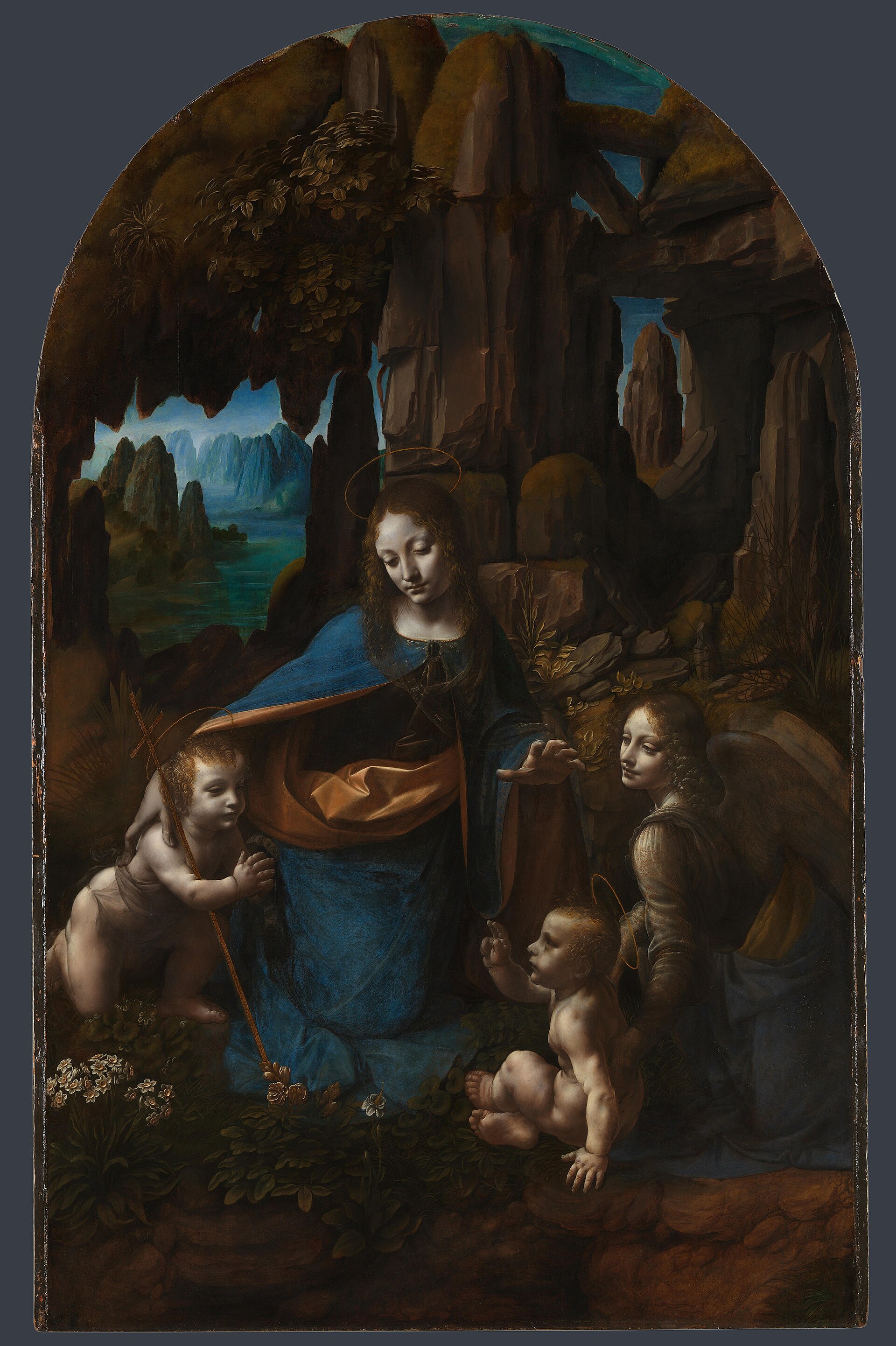The Virgin of the Rocks by Leonardo da Vinci